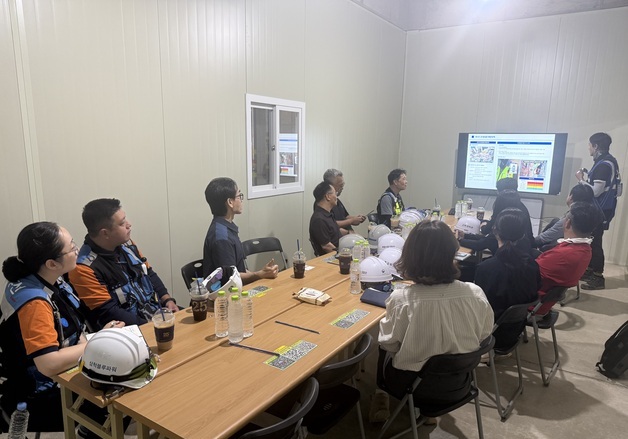 고용부 태백지청, 삼척서 민·관·공 합동 위험성평가 교차점검