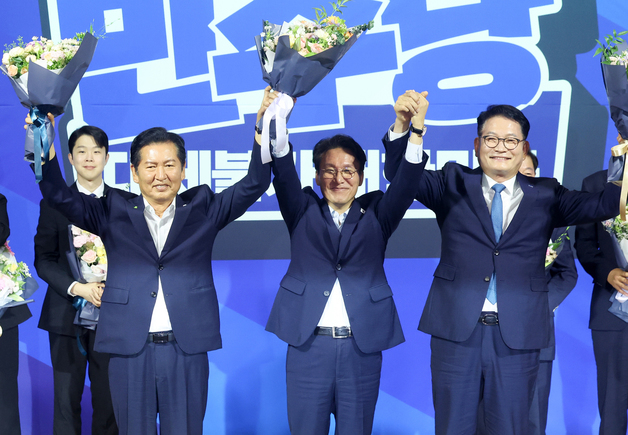 김민석·정청래·송영길, 당 대표 선거 본 경선 진출