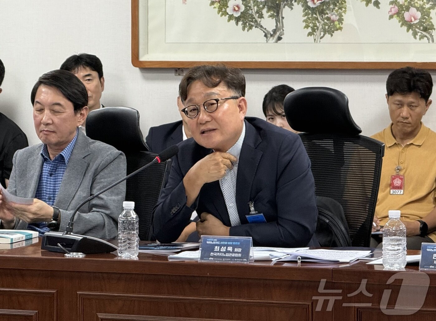 본문 이미지 - 최성욱 한국카지노업관광협회장 ⓒ 뉴스1 윤슬빈 관광전문기자