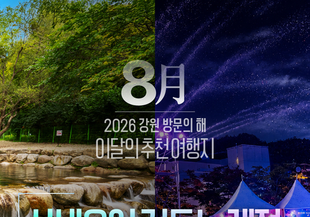 "8월 태백·양구에서 시원한 여름 보내세요"