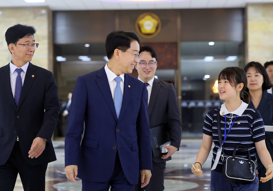 조정식 의장 '어린이 의원과 함께'