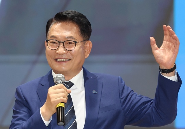 전주에서 열린 송영길 민주당 당대표 후보 특강