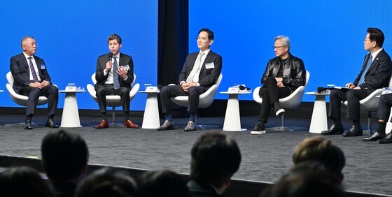 이재용·최태원·정의선 "韓, AI 글로벌 허브로…의기투합"(종합)