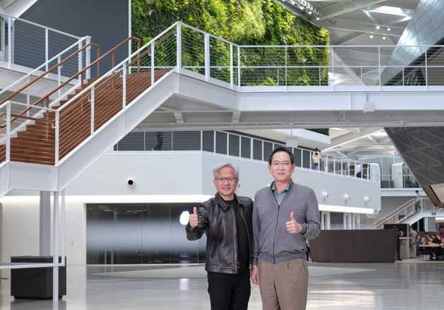 이재용·최태원·정의선·이해진, 엔비디아 본사서 젠슨 황과 회동(종합)