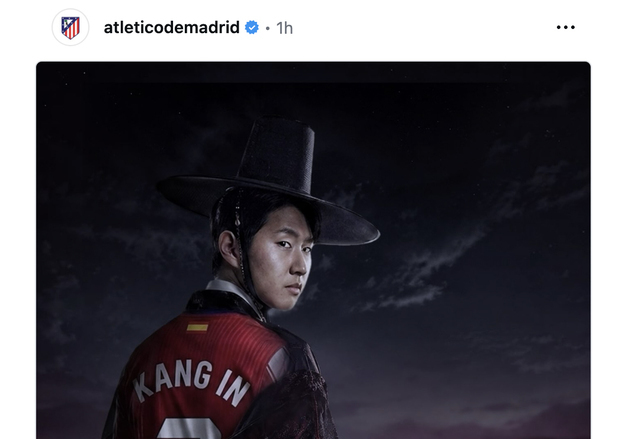 이강인, 스페인 명문 AT 마드리드에서 7번 단다… 이적료 671억원