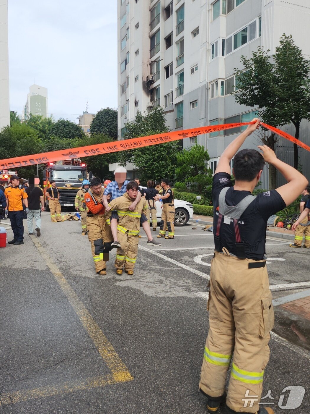 본문 이미지 - 화재 현장. (경기도북부소방재난본부 제공. 재판매 및 DB 금지) 2026.7.25/뉴스1