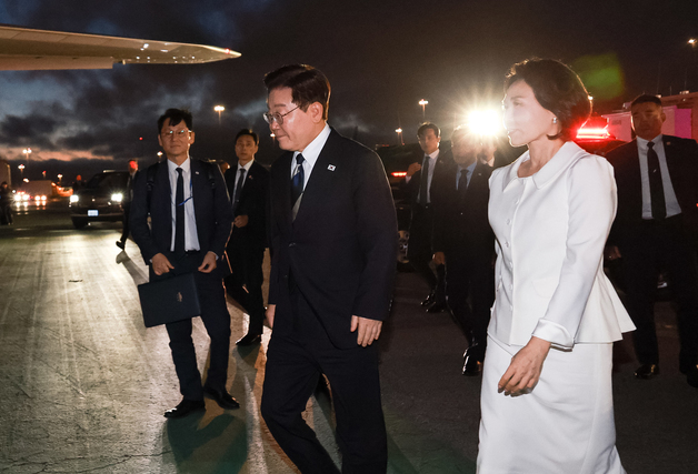 샌프란시스코 방문 일정 마친 이재명 대통령