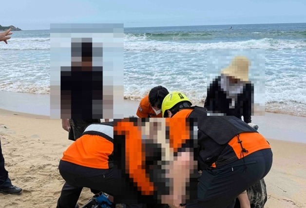 강원 고성 바다서 수난사고 잇따라…심정지 환자 3명 발생