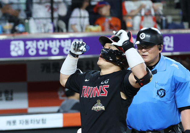 박동원, 동점 홈런포 쾅!