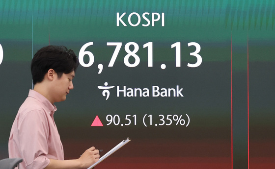 코스피, 급락 딛고 상승출발