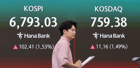 코스피, 급락 딛고 상승출발