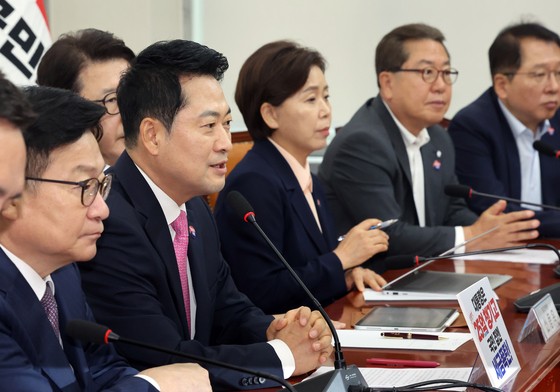 모두발언하는 장동혁 대표