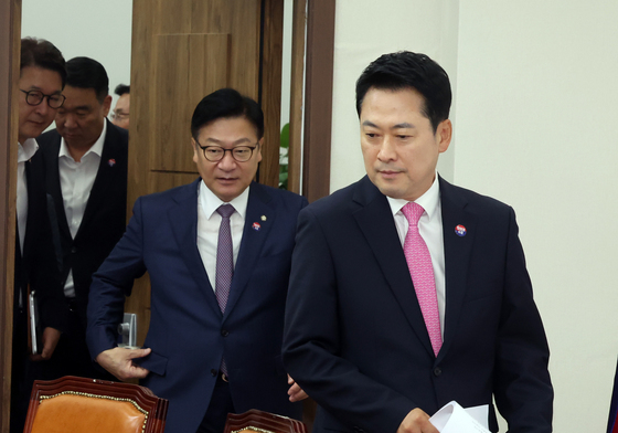 최고위 참석하는 장동혁·정점식