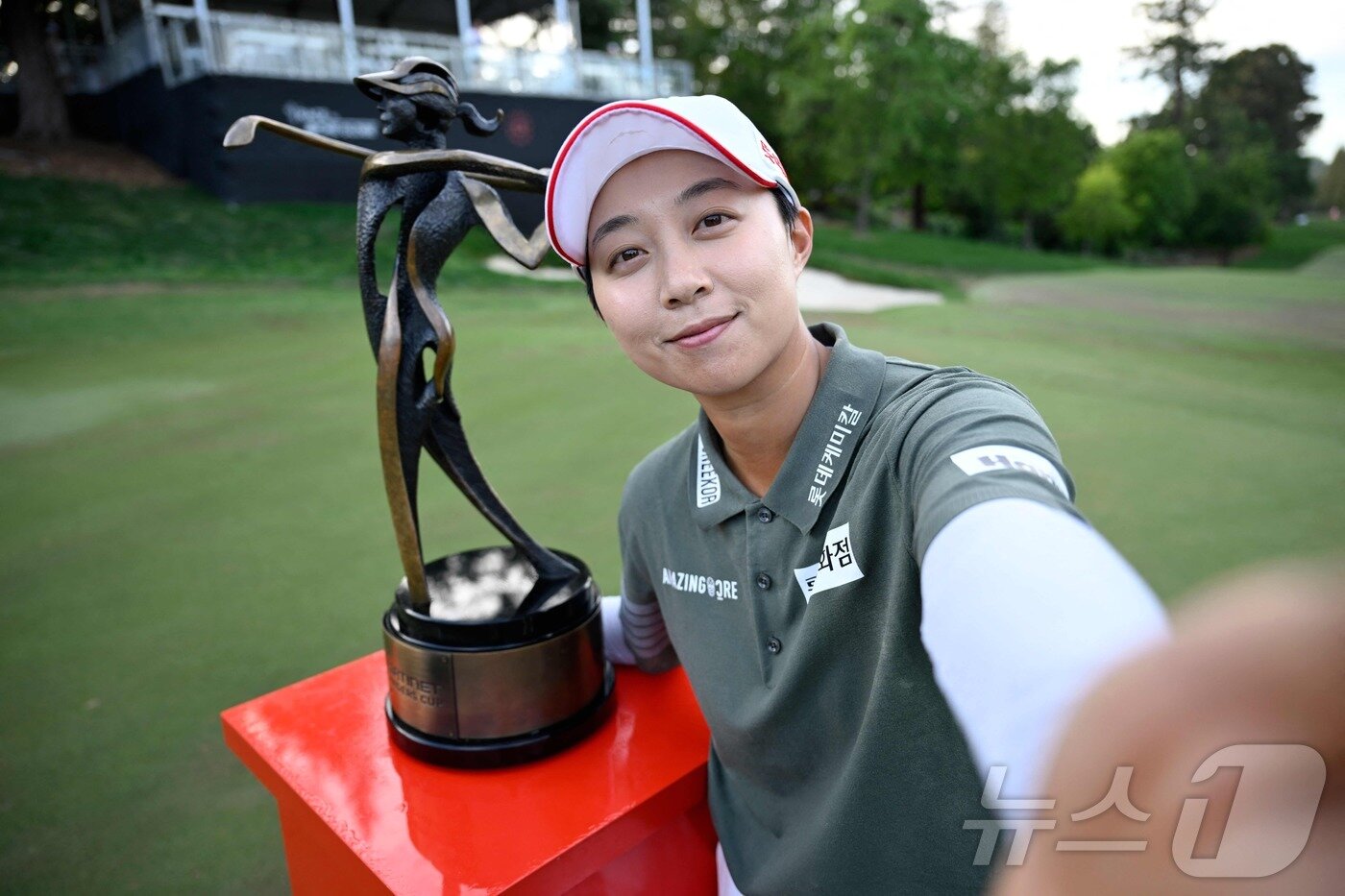 본문 이미지 - 시즌 2승을 기록한 김효주(31). ⓒ AFP=뉴스1