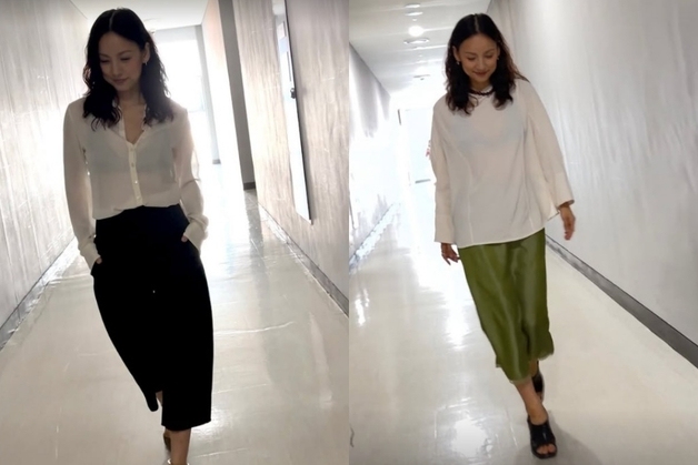 이효리, 속옷 비치는 시스루…은은한 섹시미 [N샷]