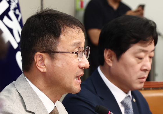 최고위서 발언하는 한병도 당대표 직무대행