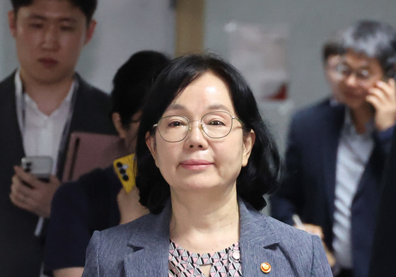 당정 참석하는 송경희 개인정보보호위원장