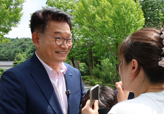 충남 찾은 송영길