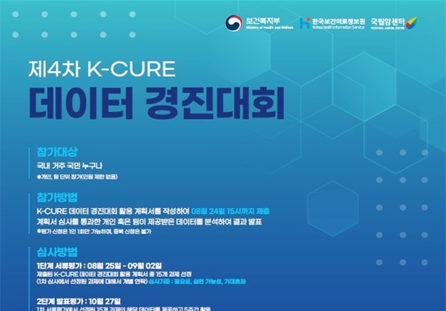 암 데이터 연구 경진대회 열린다…8월 24일까지 참가 접수