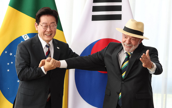 한·브라질 확대회담