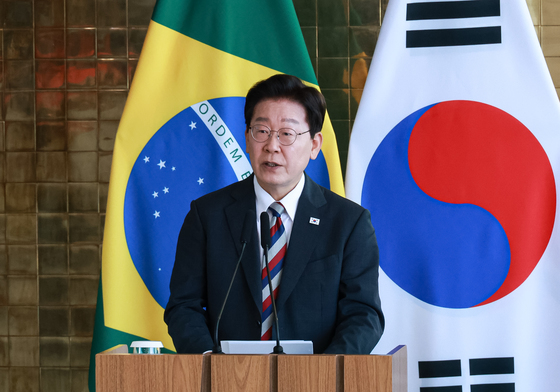 李대통령 "한-브라질 핵심광물·우주항공 협력 확대…방산공동위원회 출범"