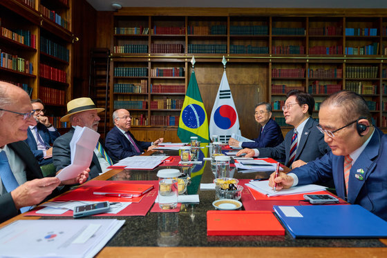 한·브라질 소인수 회담