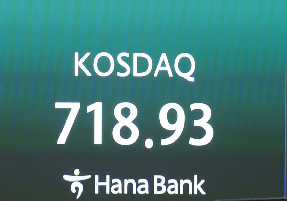 코스닥, 매도 사이드카 발동