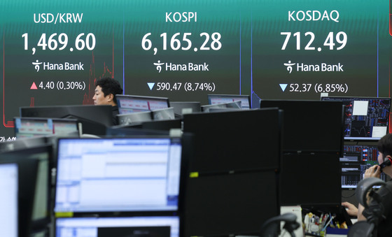 코스피·코스닥, 사상 첫 2거래일 연속 동반 서킷브레이커(종합)