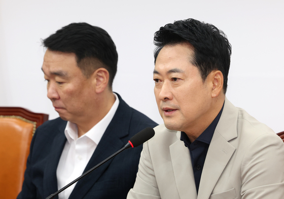 모두발언하는 장동혁 국민의힘 대표