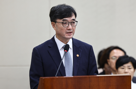 업무보고 하는 임기근 국무조정실장