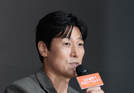인사말 하는 김재철