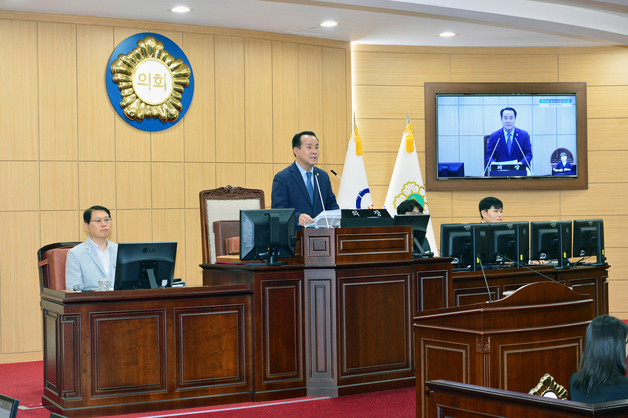 광양시의회, 시 주차장 태양광 발전시설 동의안 보류