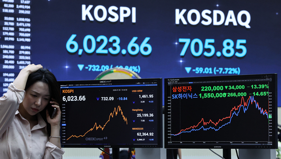 삼전닉스 폭락에 코스피도 휘청