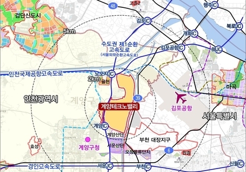 인천 계양테크노밸리 12월 첫 입주…3기 신도시 중 가장 빨라