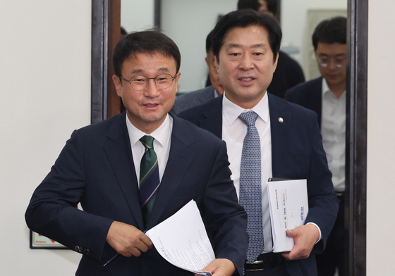최고위 참석하는 한병도 직무대행