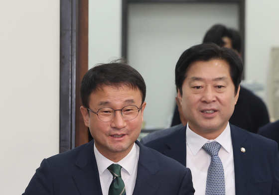 최고위 참석하는 한병도 직무대행