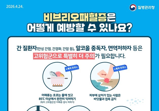 전북서 비브리오패혈증 환자 확인…올여름 도내 처음
