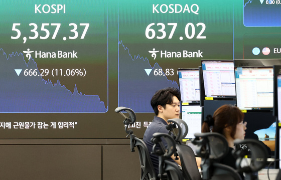 코스피 사상 최초 연이틀 서킷브레이커 발동