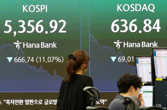 분기 60조 벌었는데 패닉셀…SK하이닉스 9% 급락[핫종목](종합)