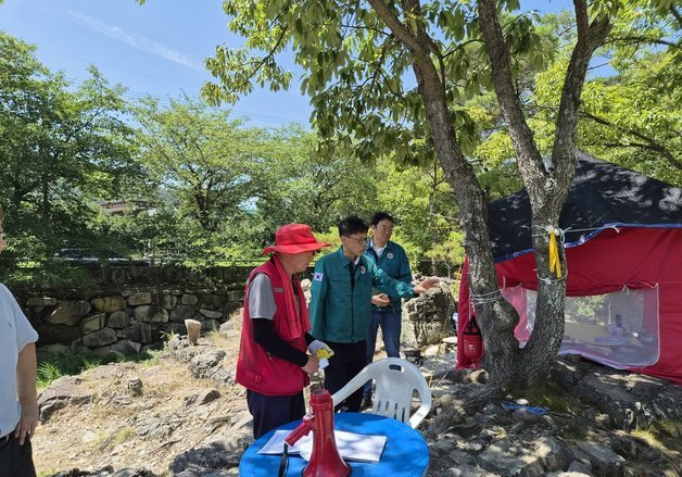 "물놀이 안전하게"…양산시, 내송천 등 3개소 특별 현장 점검
