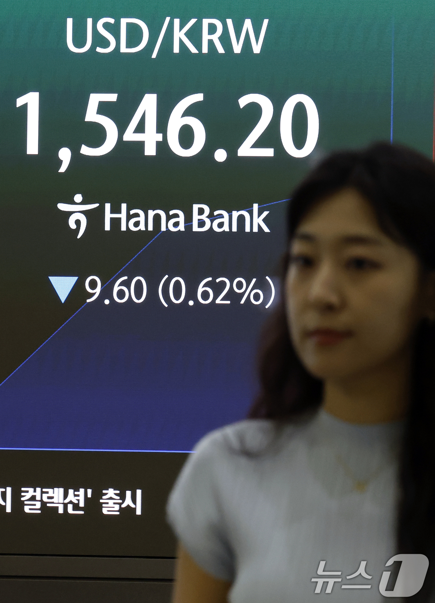 (서울=뉴스1) 박정호 기자 = 3일 오전 서울 중구 하나은행 본점 딜링룸 전광판에 환율 등 시황이 표시되고 있다.이날 코스피는 전 거래일 대비 91.66p(1.20%) 오른 77 …