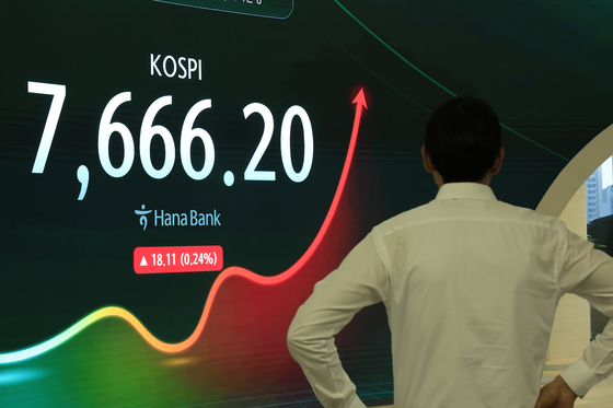 상승 출발