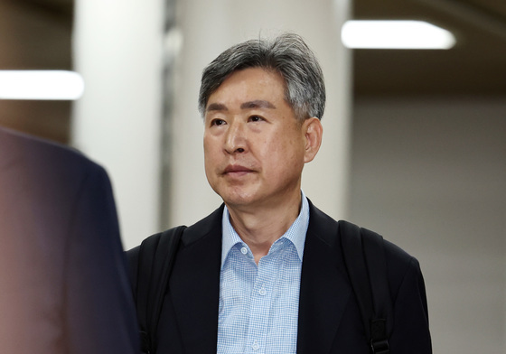영장심사 출석하는 김종욱 전 해경청장