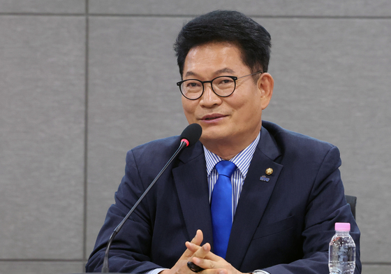송영길 "보완수사권, 정치적 무기화해 정부와 싸울 문제 아냐"(종합)