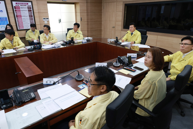 신용한 지사, 여름철 재난안전대책 점검…사전대비 지시