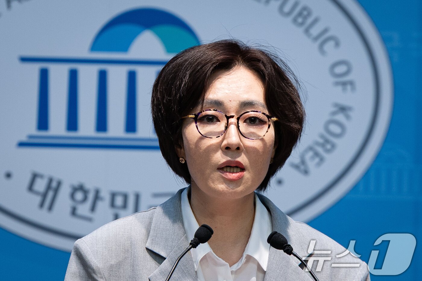 본문 이미지 - 전수미 더불어민주당 대변인. 2026.7.3 ⓒ 뉴스1 유승관 기자