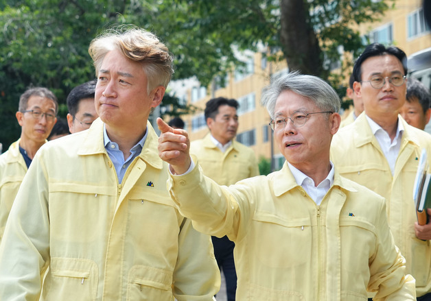 민형배 시장, 장마철 앞두고 상습 침수 취약지역 점검