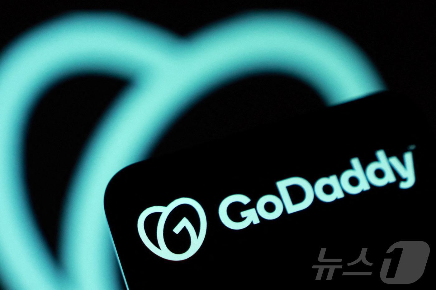 (로이터=뉴스1) 한수민 수습기자 = 도메인·웹서비스 제공 업체 고대디(GoDaddy)의 로고.ⓒ 로이터=뉴스1