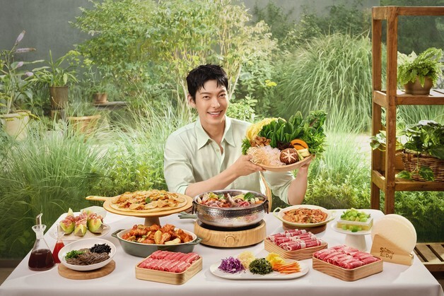 샤브올데이, 김우빈과 전속모델 재계약…"브랜드 파트너십 확대"