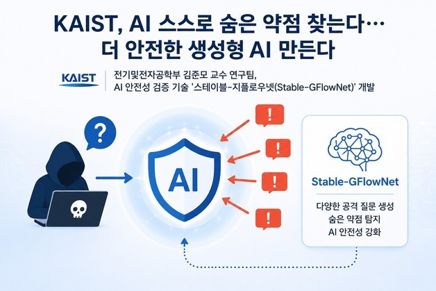 KAIST, 레드팀 한계 넘은 생성형 AI 안전성 검증 프레임워크 개발